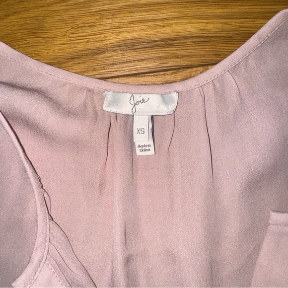 Joie silk blouse - extra small - pink - Picture 3 of 5